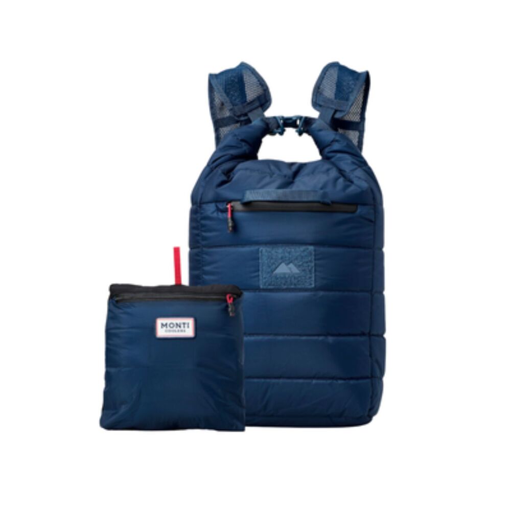 Monti The Shasta 23L Cooler Navy Packable Backpack Cooler | Brand New